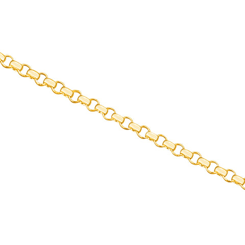 14K Solid Yellow White or Rose Gold Rolo Link Chain Necklace Diamond Cut for Women and Girls Made in Italy - Width 1mm Length 16"