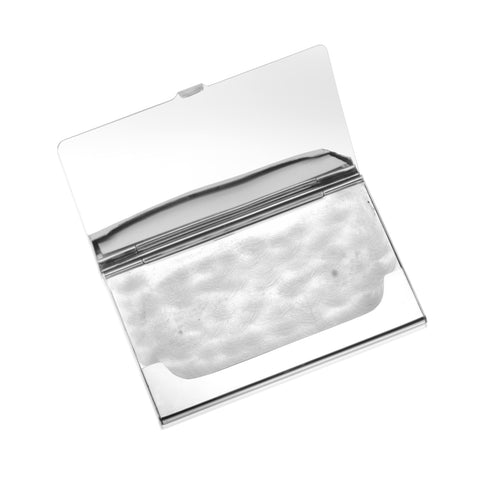 Z.SAMUEL Luxury Sterling Silver 925 Business Card Holder Italy for Men and Women